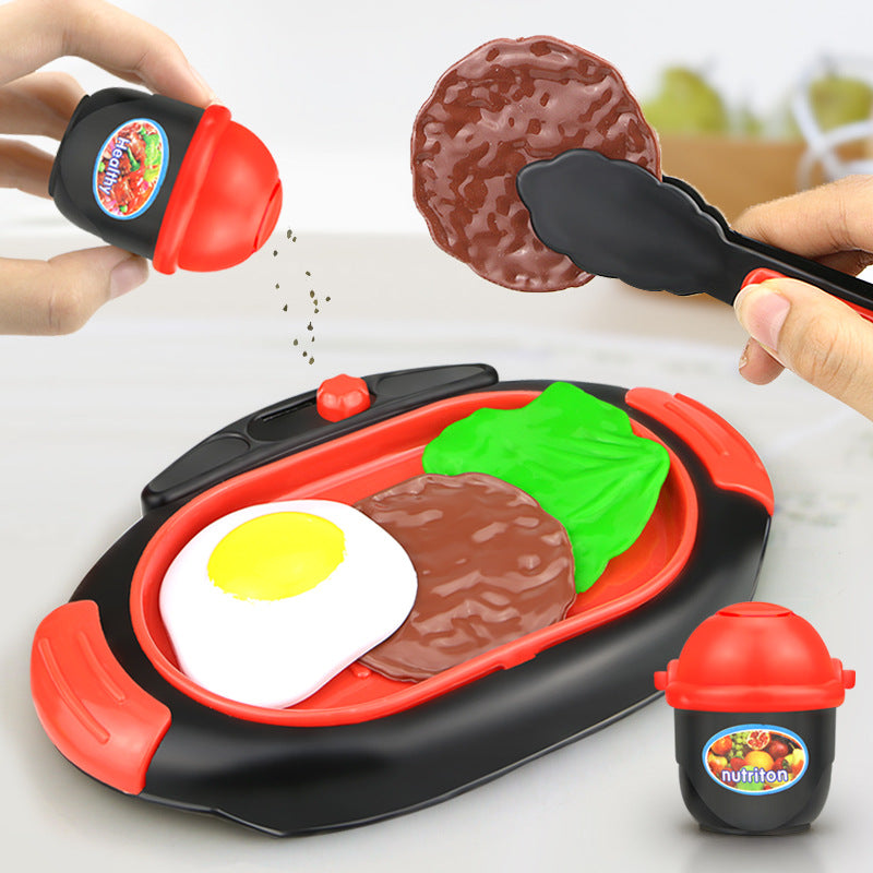 Kawaii Girls Kitchen Simulation Tableware Cute Toy Set