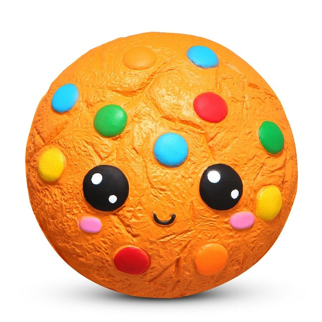 Kawaii Jumbo Foods Hotcake Popcorn Donut Fruit Squish Jouets anti-stress et anti-anxiété
