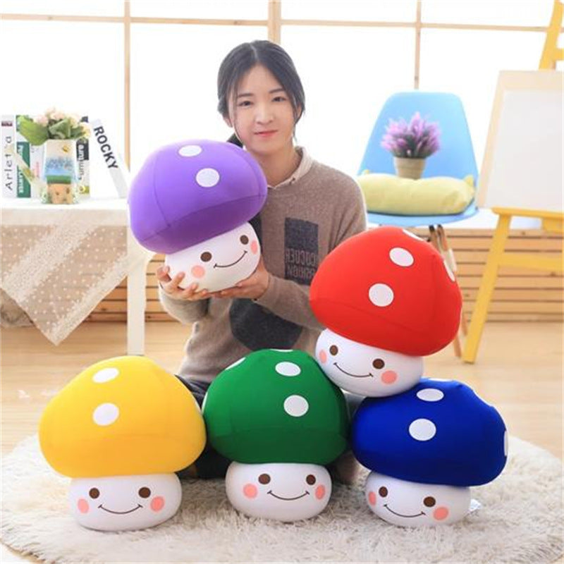 Kawaii champignon mignon doux oreiller en peluche poupée jouet Mario Brothers