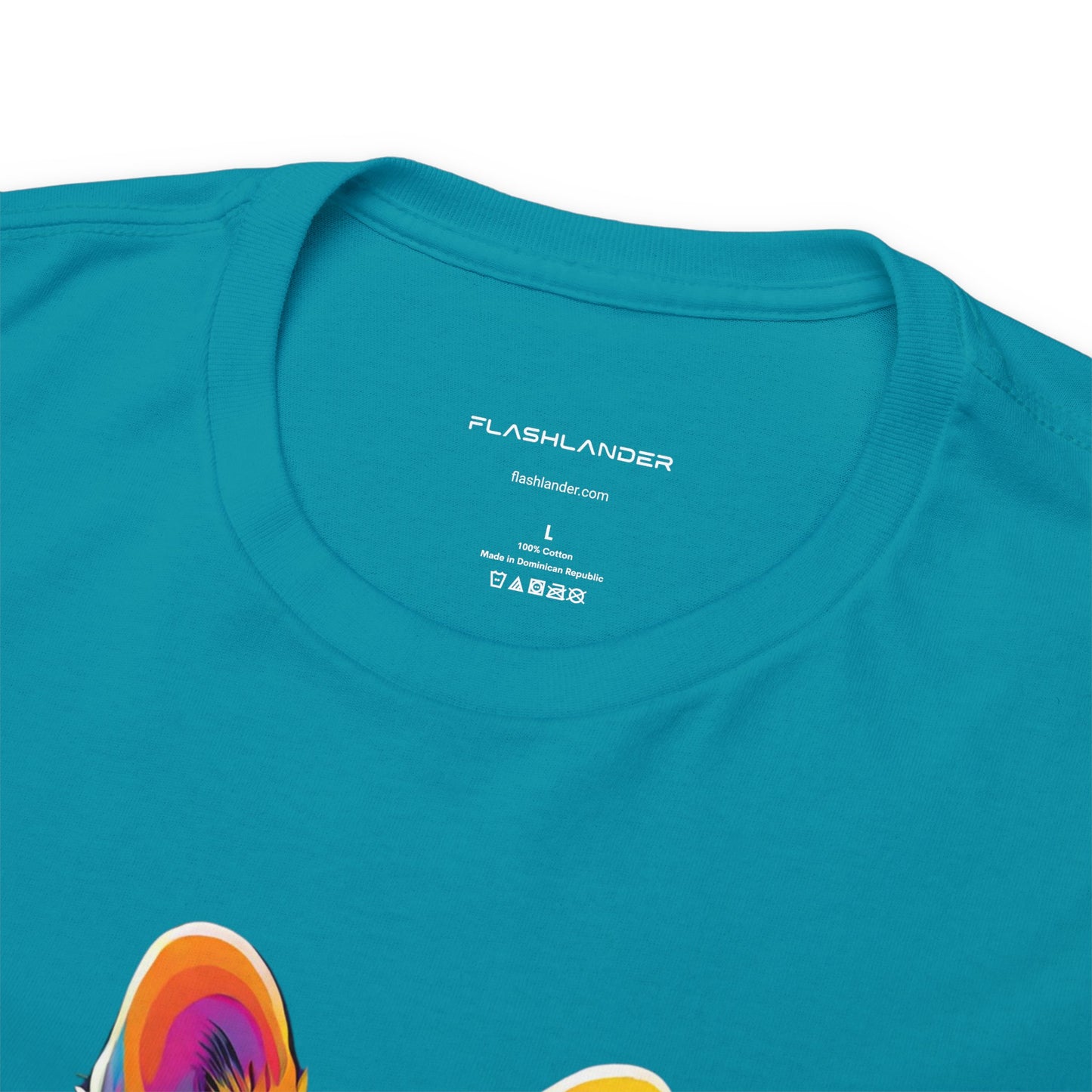 Paws on Wheels Pop Art Skateboarding Dog Tee Unisex Heavy Cotton Graphic Tee Kawaii Friends