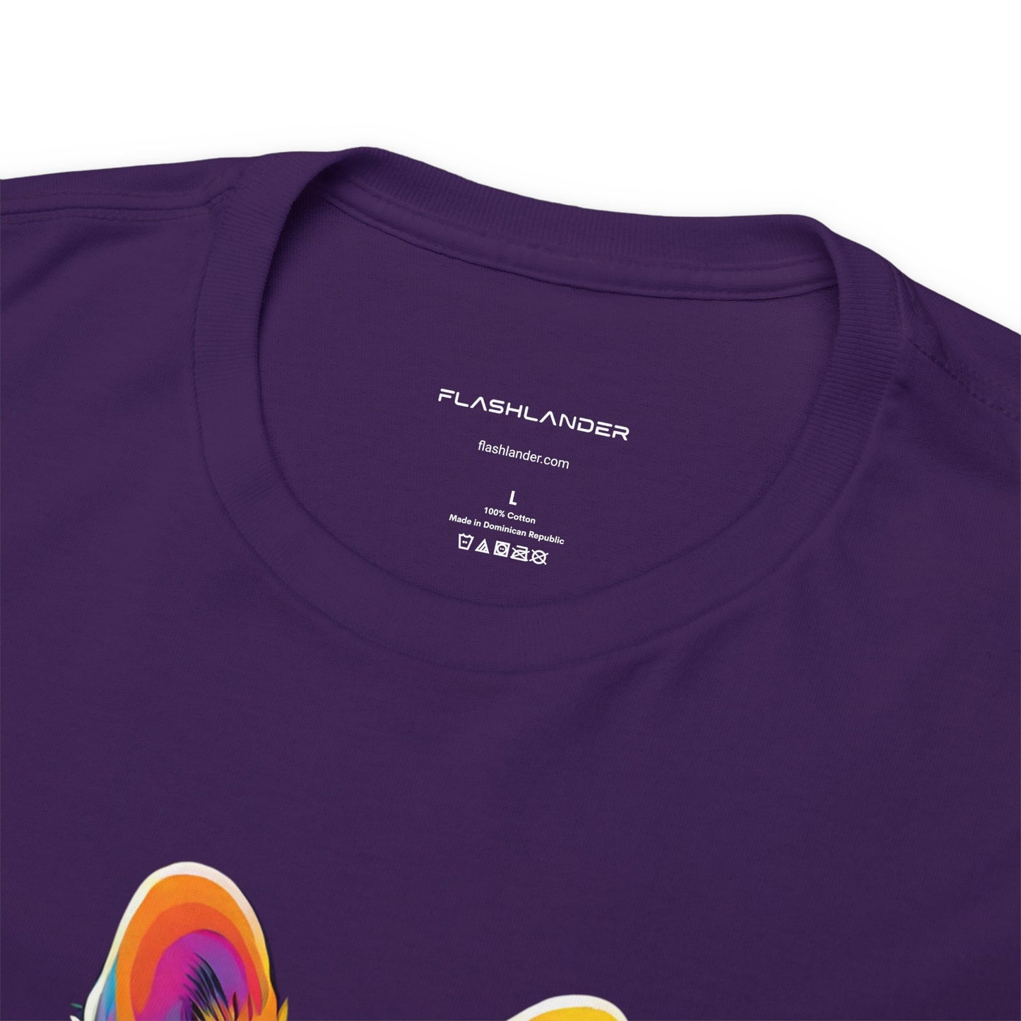 Paws on Wheels Pop Art Skateboarding Dog Tee Unisex Heavy Cotton Graphic Tee Kawaii Friends