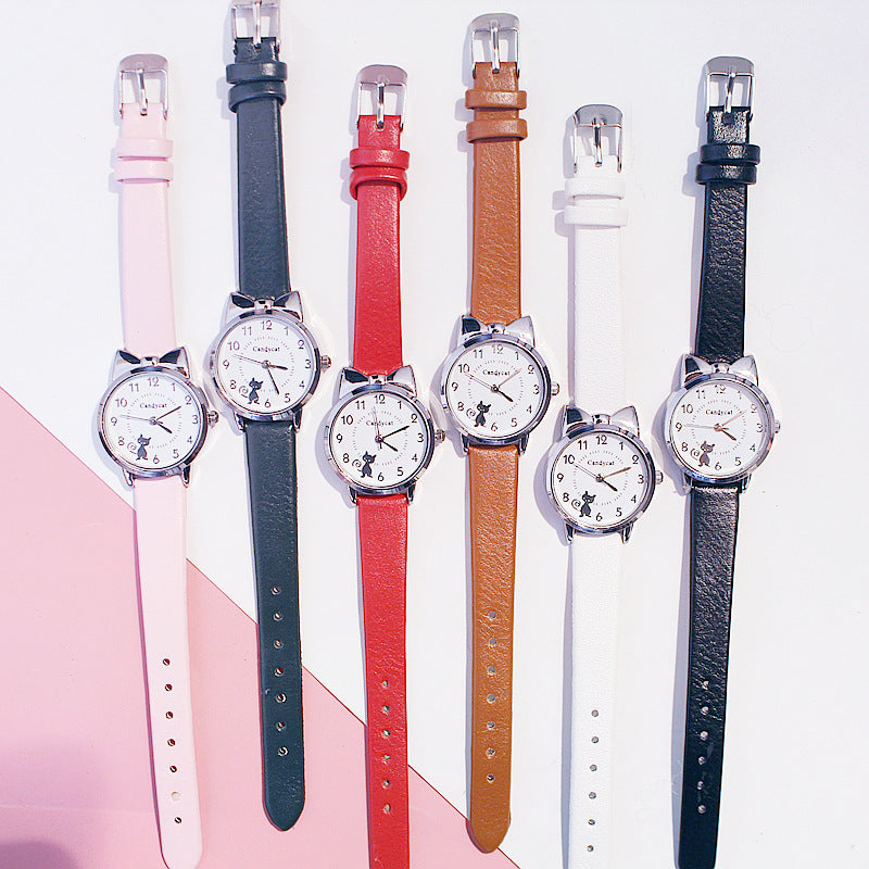 Reloj de cuarzo electrónico de dibujos animados de anime japonés Kawaii