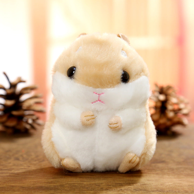 Kawaii Hamster Plush Doll Cute Keychain
