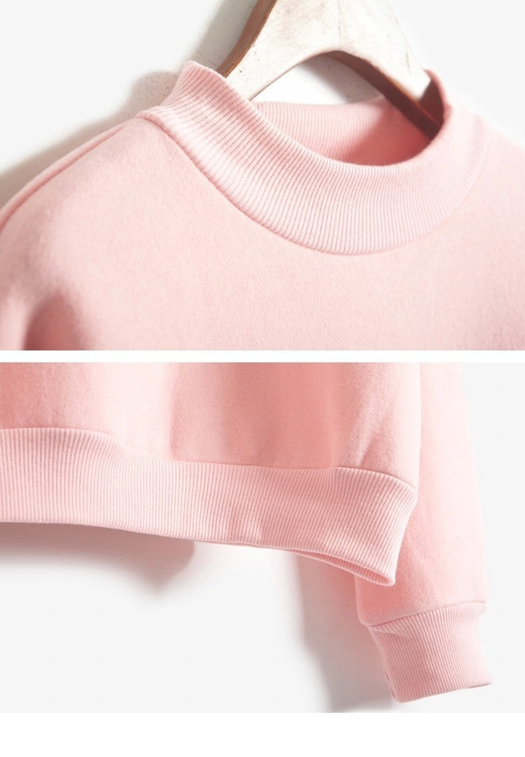 Kawaii Shirt for Women Strawberry Milk Cute Print Long Sleeve Sweatshirt