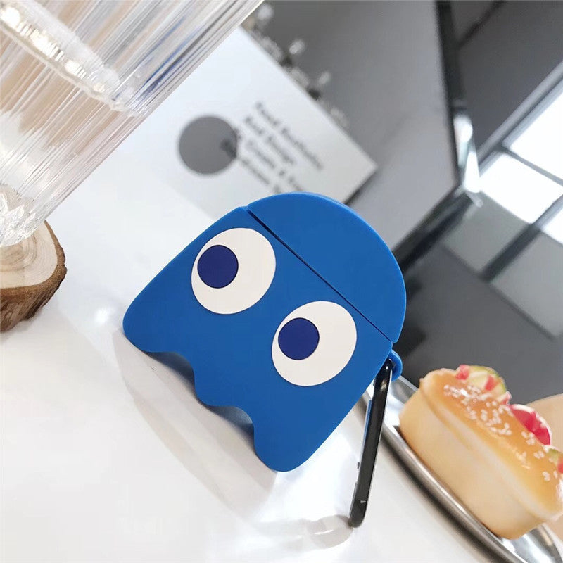 Kawaii Pacman Cartoon Earphone Set