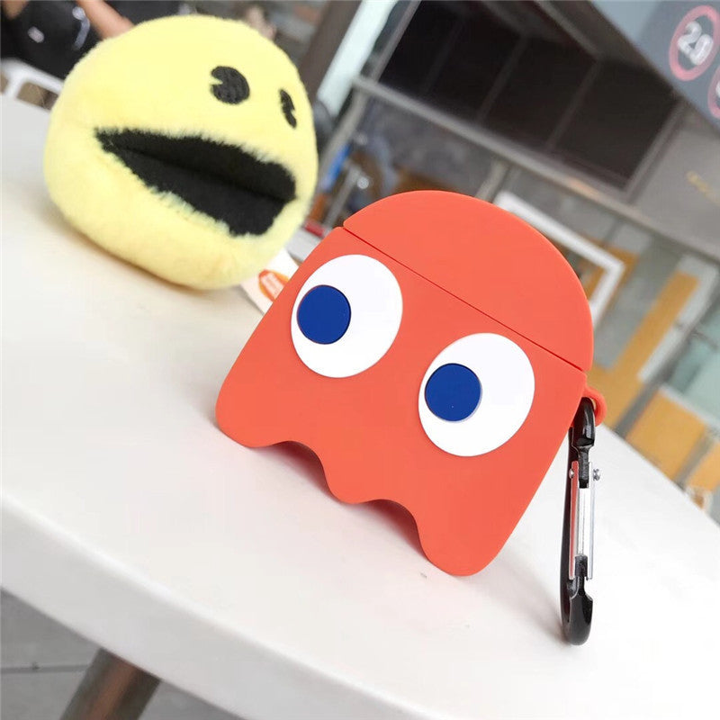Kawaii Pacman Cartoon Earphone Set