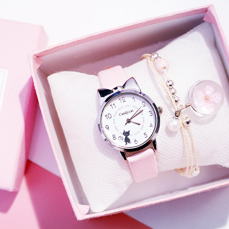 Reloj de cuarzo electrónico de dibujos animados de anime japonés Kawaii