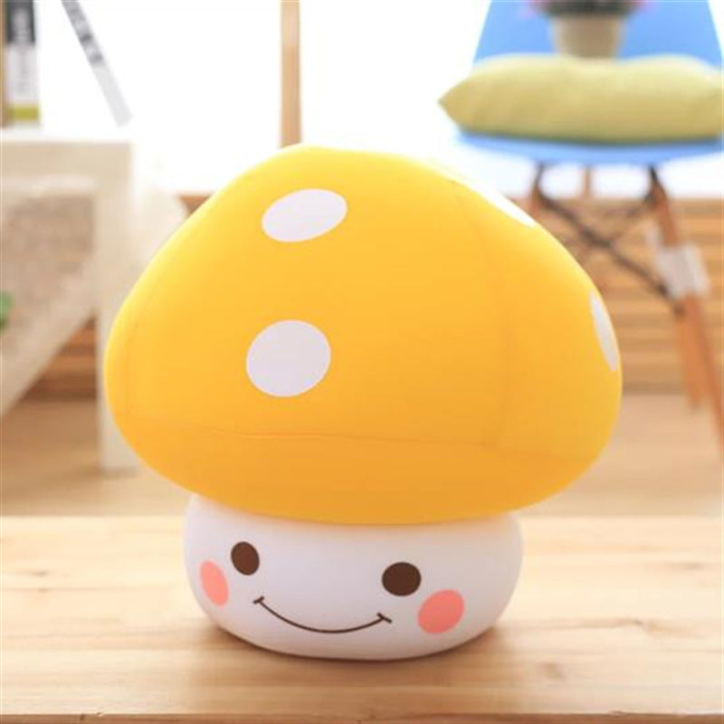 Kawaii champignon mignon doux oreiller en peluche poupée jouet Mario Brothers