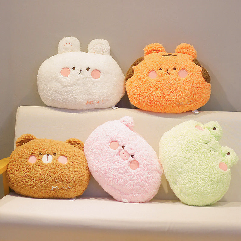 Kawaii Animal Peluche Oreiller Jouet Poupée Mignon Ours Lapin Cochon Grenouille Chat Conceptions
