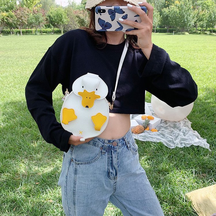 Kawaii Duck Messenger Sac à bandoulière Design de mode