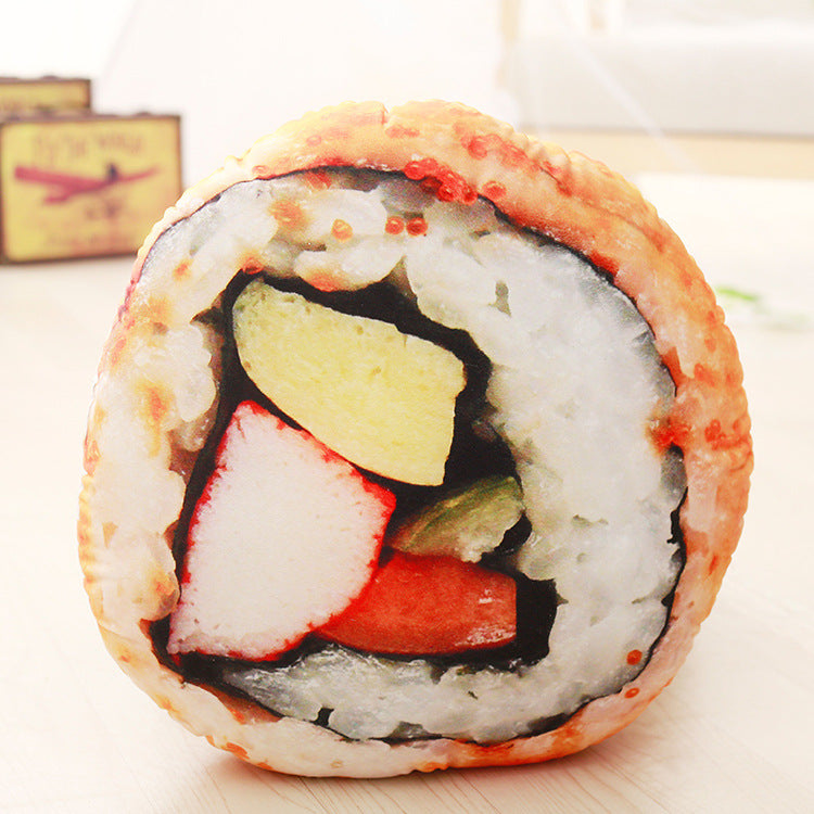 Kawaii Sushi almohada simulación creativa Snack peluche juguete