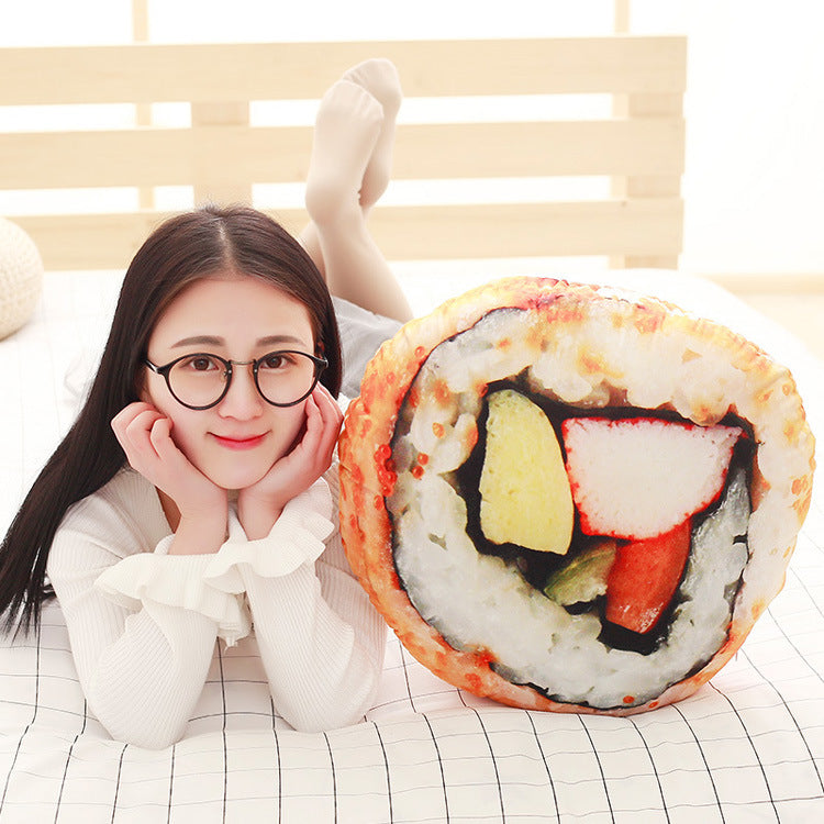 Kawaii Sushi almohada simulación creativa Snack peluche juguete
