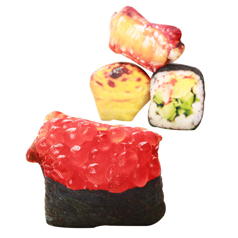 Kawaii Sushi almohada simulación creativa Snack peluche juguete