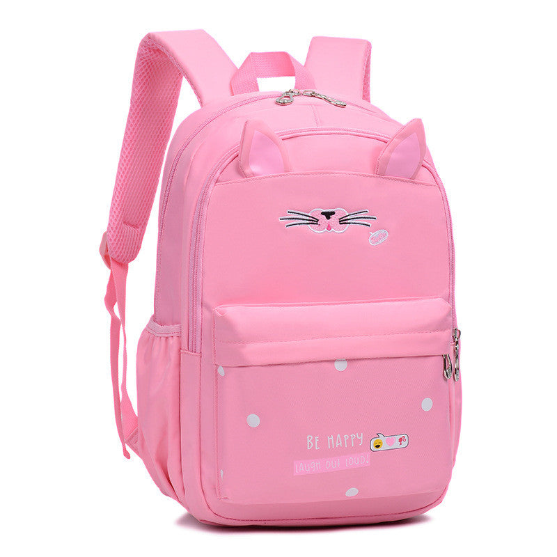 Kawaii Kitty Hombros para niños Dibujos animados Bolso pequeño para la escuela Lindo Anime Cat Design