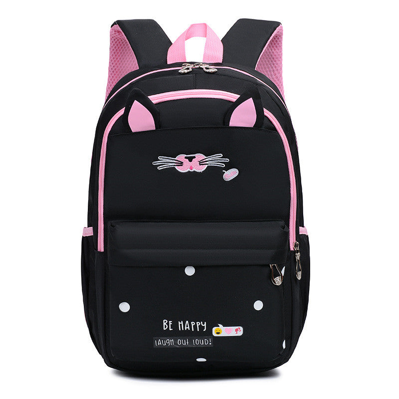 Kawaii Kitty Hombros para niños Dibujos animados Bolso pequeño para la escuela Lindo Anime Cat Design