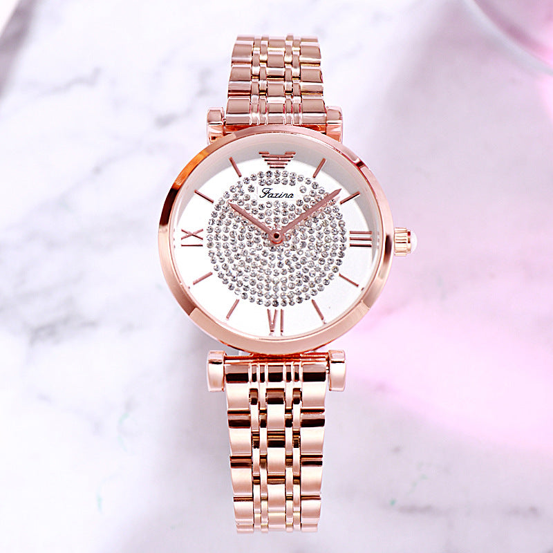 Conjunto de collar de joyería de reloj Kawaii lleno de reloj de estrella reloj electrónico lindo regalo
