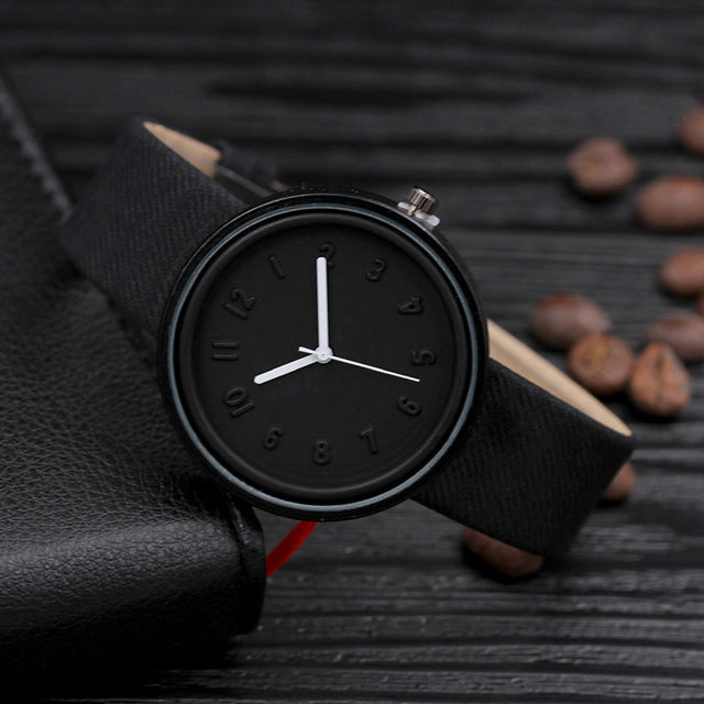 Reloj de mujer de moda Kawaii Reloj de caramelo de mujer de cuero