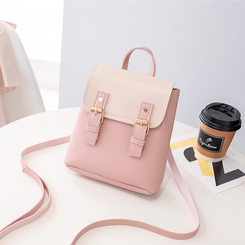 Kawaii Women's Fashion Bag & Backpack Cute Contrast Color