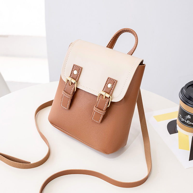 Kawaii Women's Fashion Bag & Backpack Cute Contrast Color