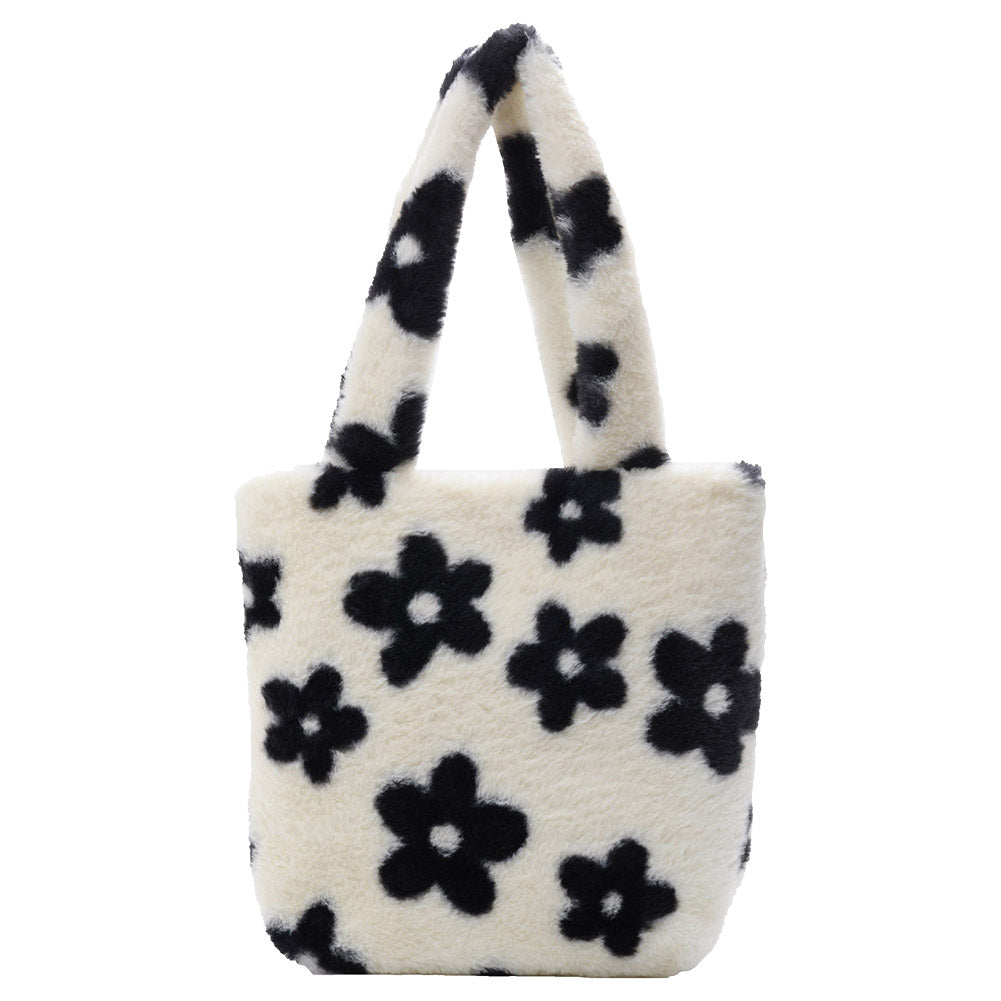 Sac à bandoulière en peluche doux et mignon Kawaii