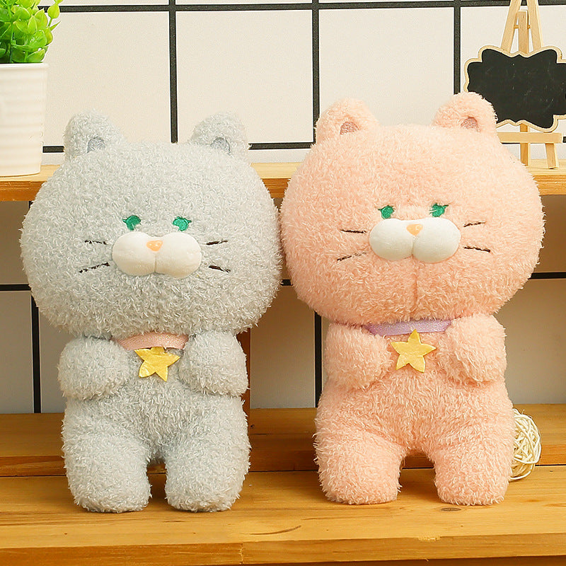Muñeco de peluche Kawaii Cat, muñeco de trapo bonito