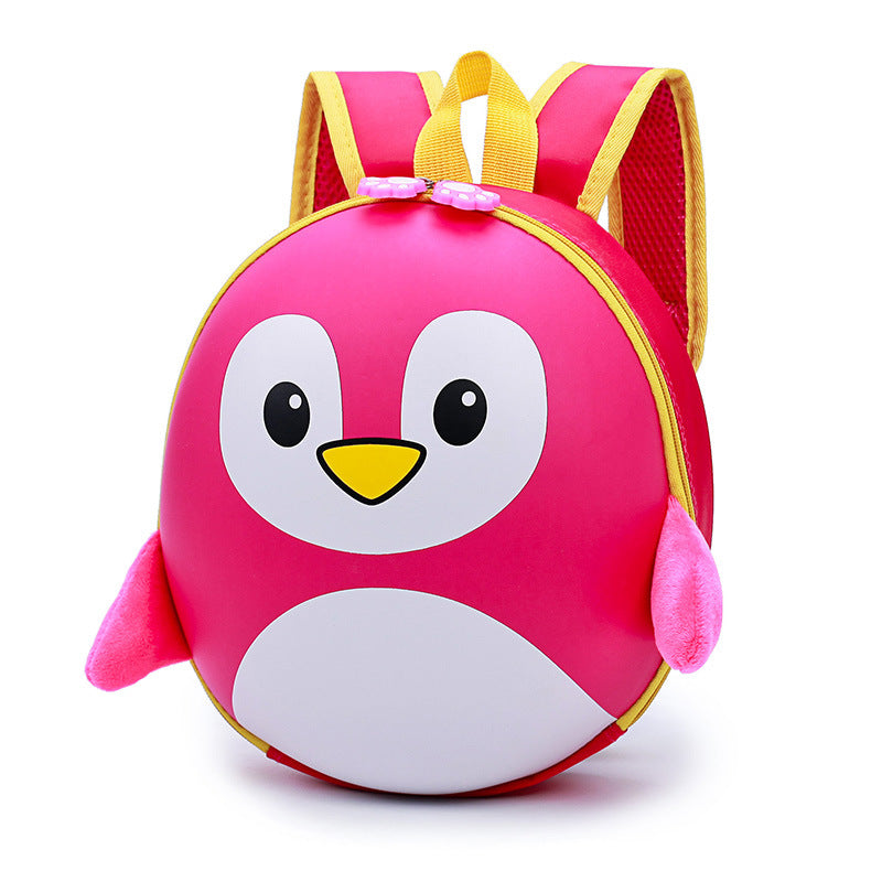 Kawaii Penguin Anime Mochila escolar de dibujos animados Hard Shell Kindergarten Elementary School Bag