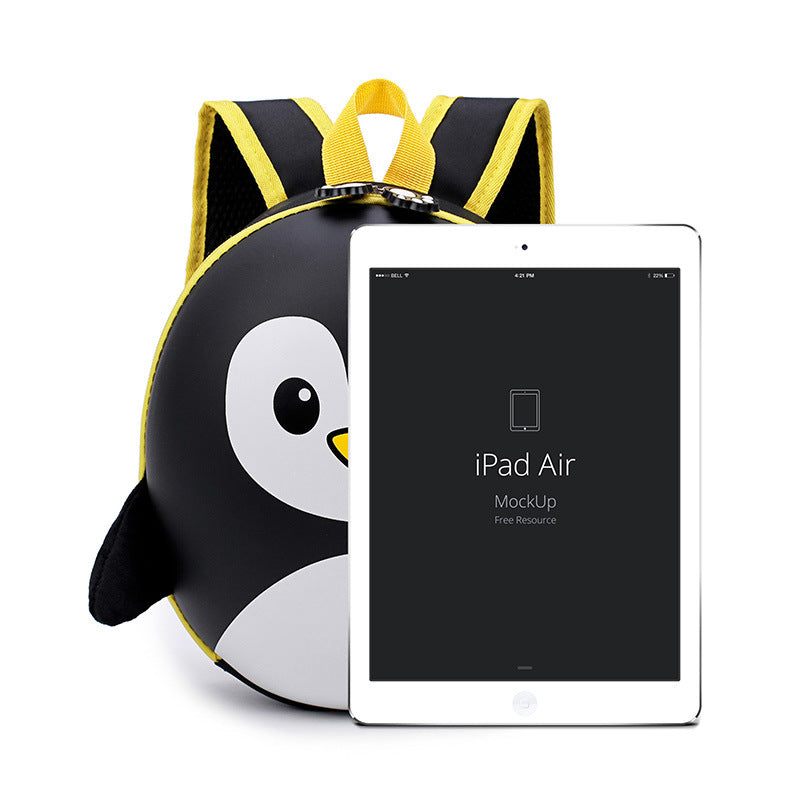 Kawaii Penguin Anime Mochila escolar de dibujos animados Hard Shell Kindergarten Elementary School Bag