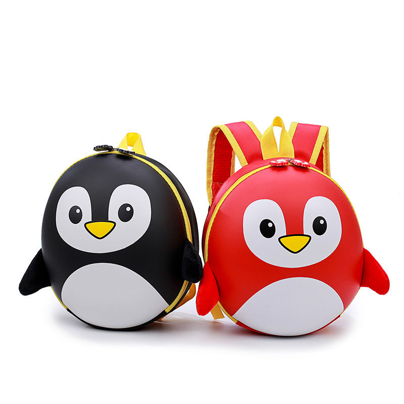 Kawaii Penguin Anime Mochila escolar de dibujos animados Hard Shell Kindergarten Elementary School Bag