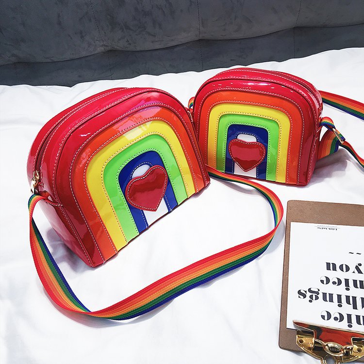 Sac Kawaii Doux Arc-En-Ciel Printemps Creative Design Mignon Harajuku