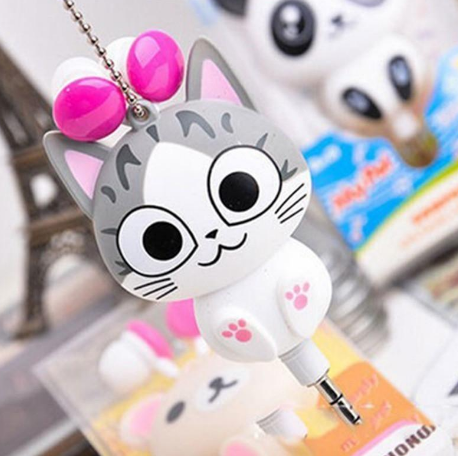 Kawaii Kitty and Panda EarPhones