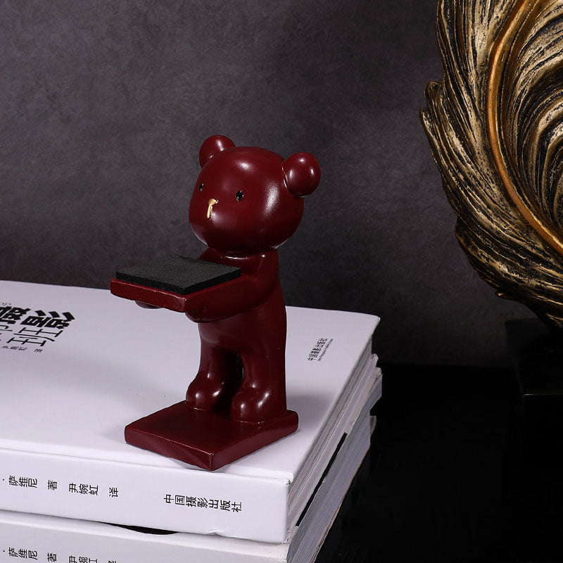 Kawaii Creative Cat Watch Table Cute Bear Display Stand