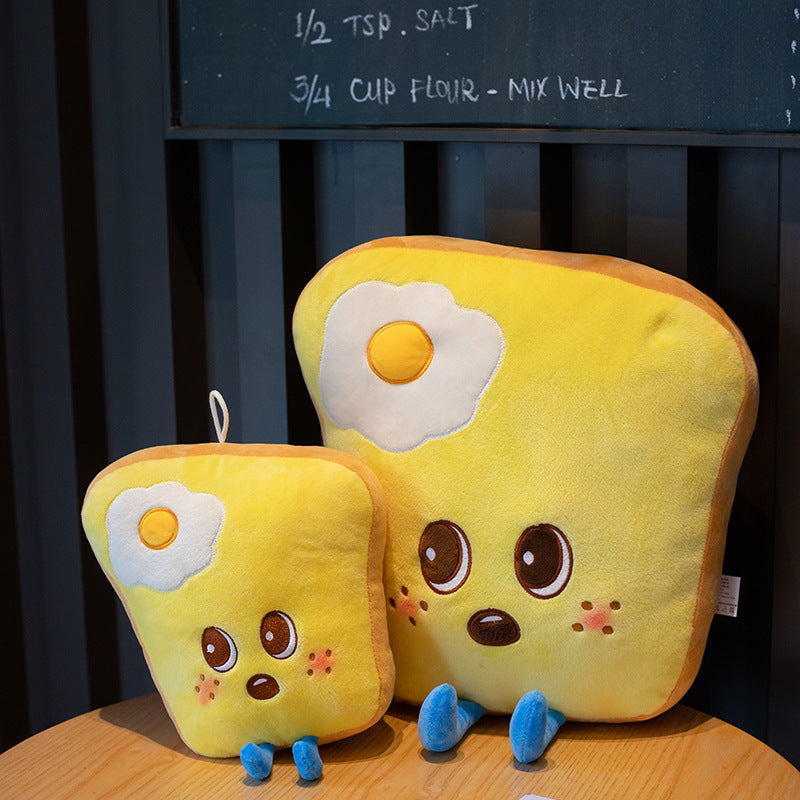 Coussin d'oreiller de nourriture de simulation de poupée en peluche de collation de Kawaii