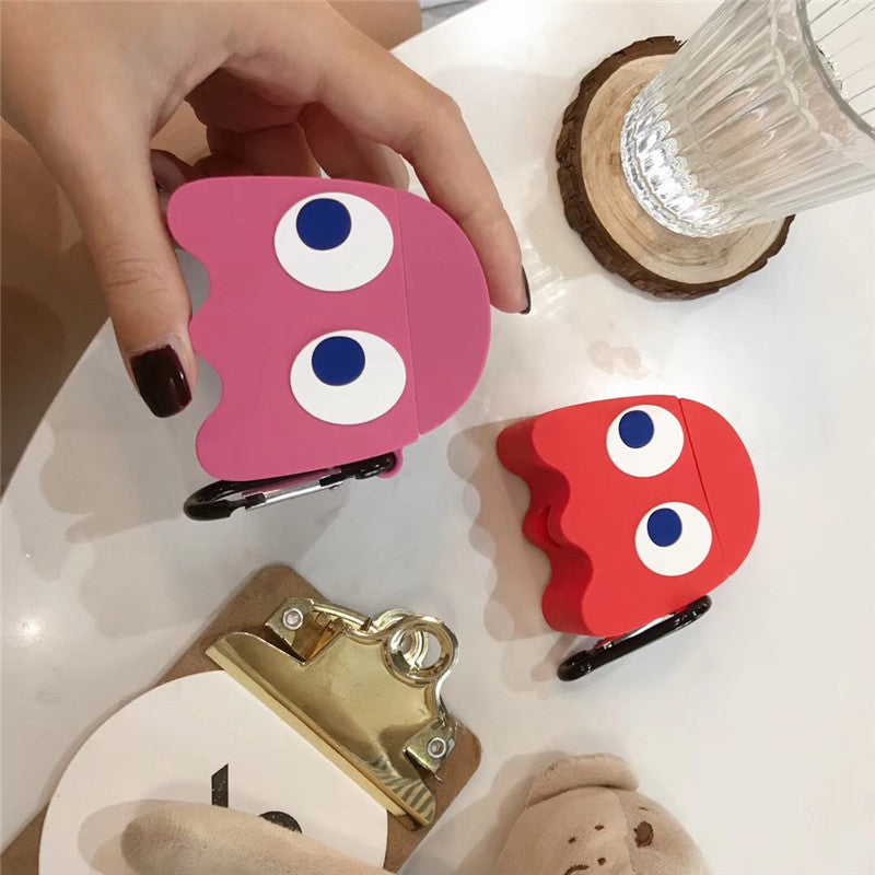 Kawaii Pacman Cartoon Earphone Set