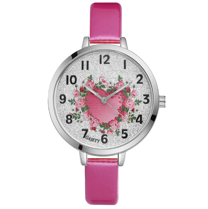 Kawaii Love Series Reloj Cuarzo Diseño lindo