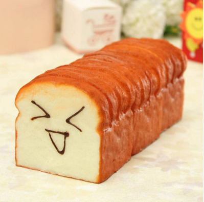 Kawaii Toast Cute Phone Holder Squishy Stress and Anxiety Relief Toys Slow Rising Simulation