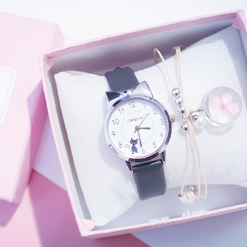 Reloj de cuarzo electrónico de dibujos animados de anime japonés Kawaii