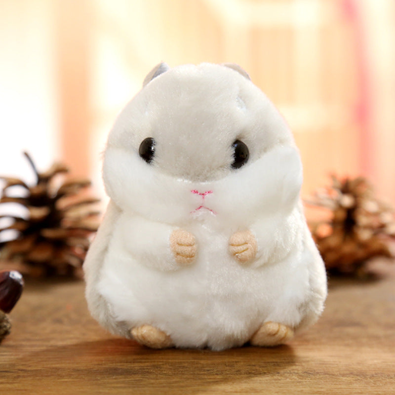 Kawaii Hamster Plush Doll Cute Keychain