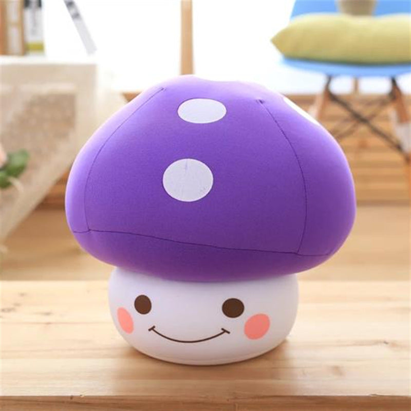 Kawaii champignon mignon doux oreiller en peluche poupée jouet Mario Brothers
