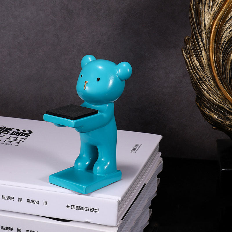 Kawaii Creative Cat Watch Table Cute Bear Display Stand