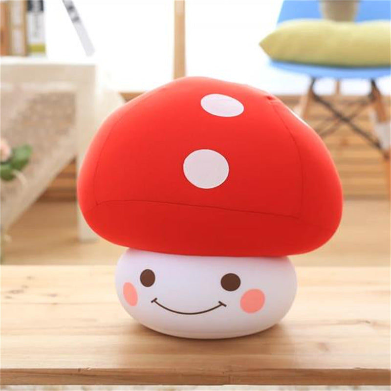 Kawaii champignon mignon doux oreiller en peluche poupée jouet Mario Brothers