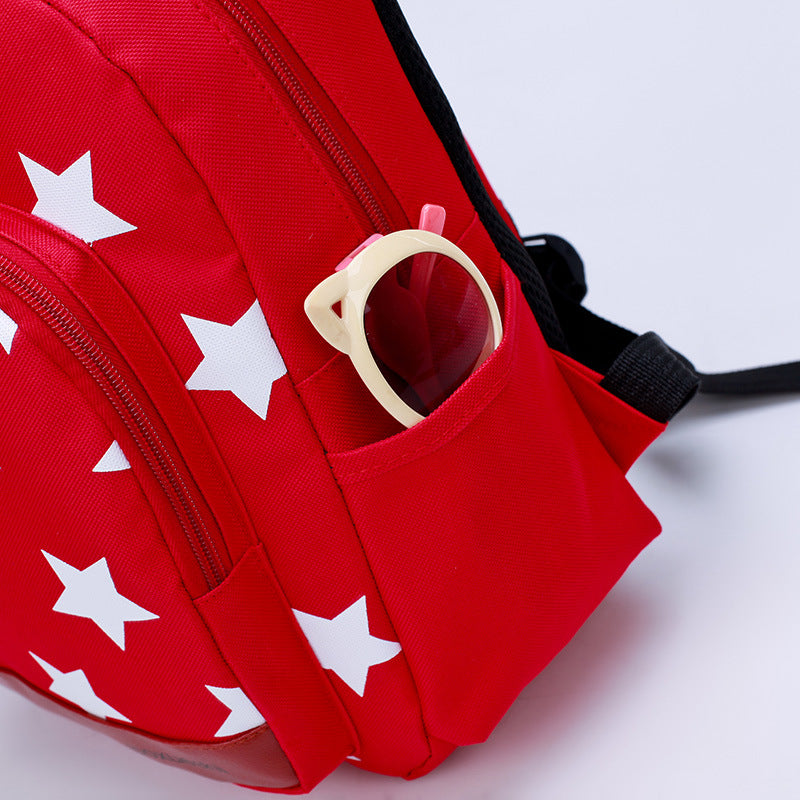 Kawaii Stars & Cute Bear School Mochila Hombro Moda Bolsa y Bear Nursery