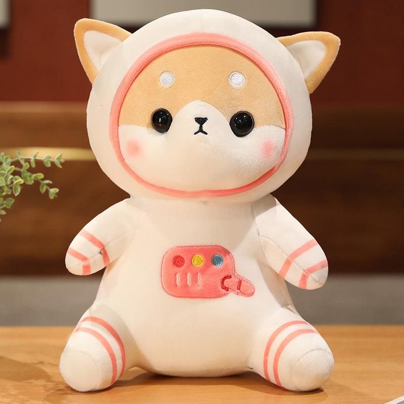 Kawaii Space Animals Anime Series Poupées en peluche Jouets Panda Bunny Piggy Bear Kitty