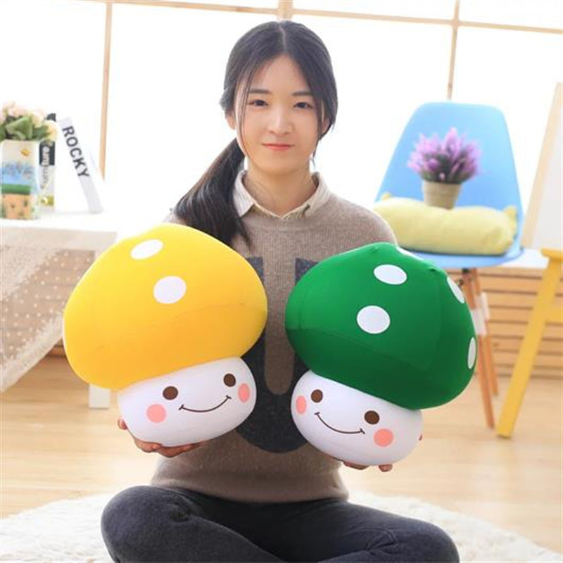 Kawaii champignon mignon doux oreiller en peluche poupée jouet Mario Brothers