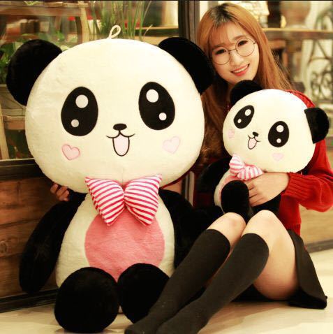 Poupée en peluche Kawaii Gigant Panda Cartoon Anime
