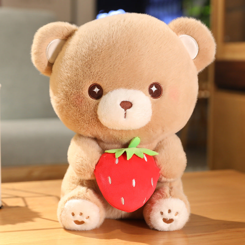 Kawaii Strawberry Bear Plush Toy Doll
