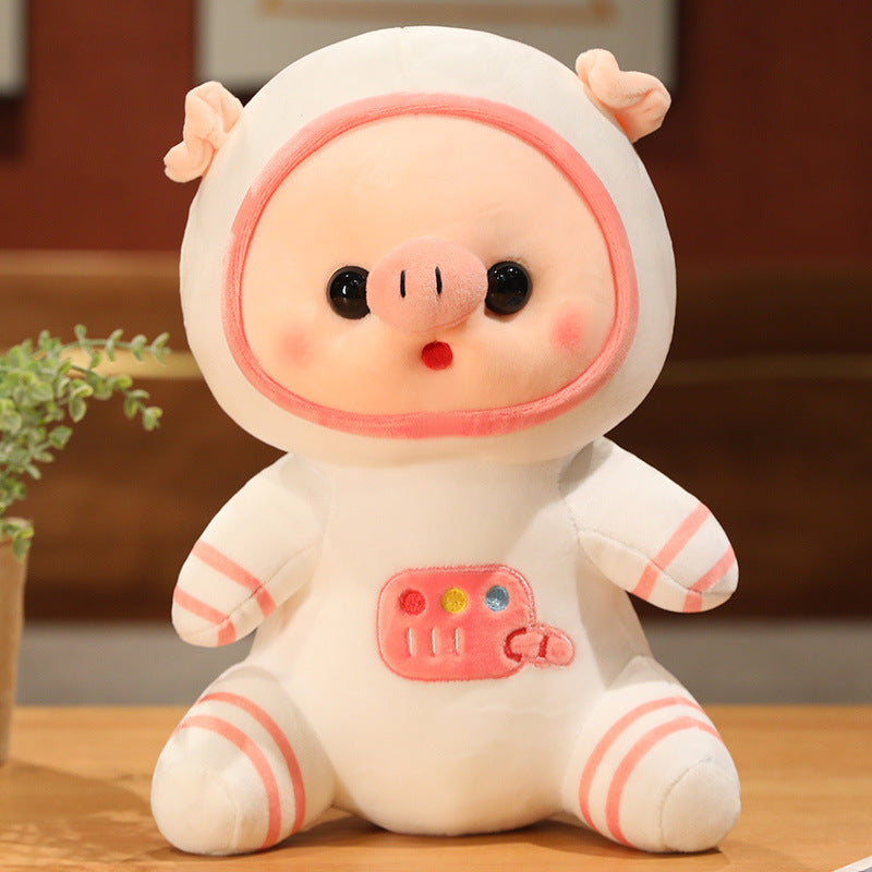 Kawaii Space Animals Anime Series Poupées en peluche Jouets Panda Bunny Piggy Bear Kitty