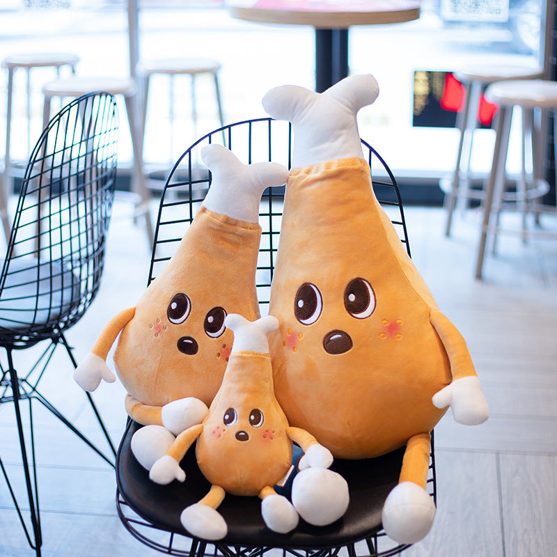 Coussin d'oreiller de nourriture de simulation de poupée en peluche de collation de Kawaii