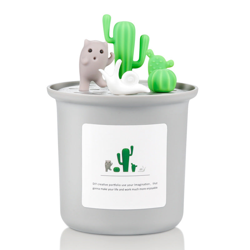 Kawaii Cactus Chat Escargot Amis Humidificateur Créatif Conception Mignonne