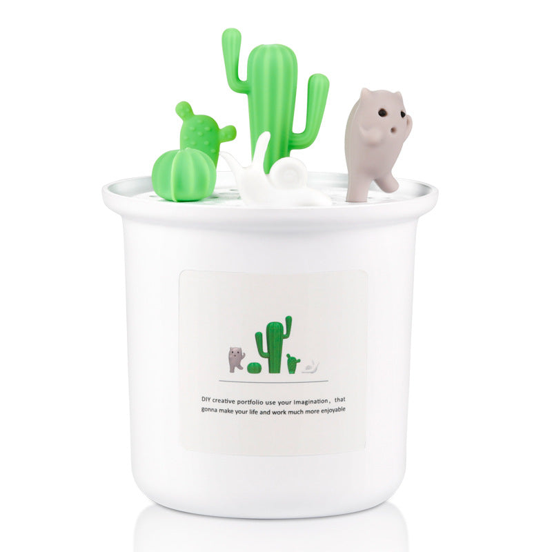 Kawaii Cactus Chat Escargot Amis Humidificateur Créatif Conception Mignonne