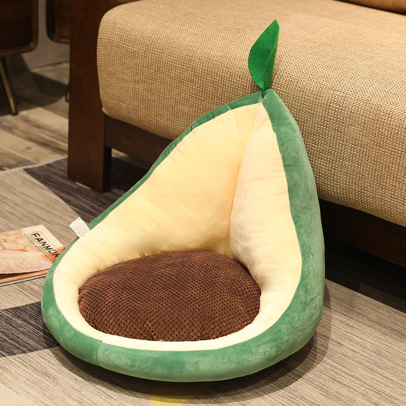 Kawaii multifonction en peluche fruits doux en peluche Cactus avocat carotte oreiller jouets maison bureau décor chaise coussin de siège